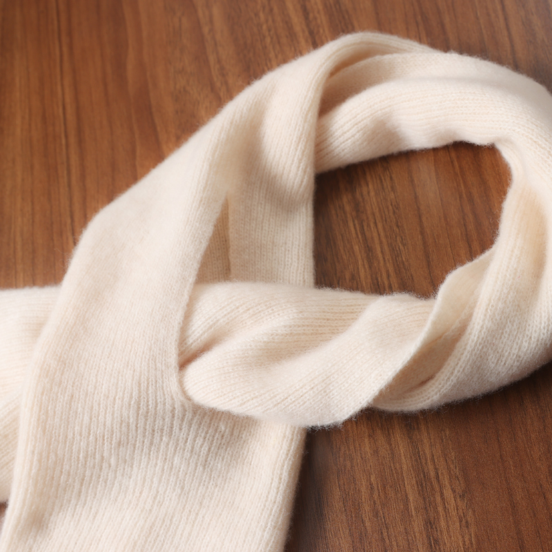 Men Scarf Wool - ใหม่ถักผ้าพันคอแบบกลวง 100% ขนสัตว์สำหรับผู้ชายและผู้หญิงฤดูหนาวกีฬาสีทึบนุ่มแฟชั่นผ้าพันคอ JYJ-916