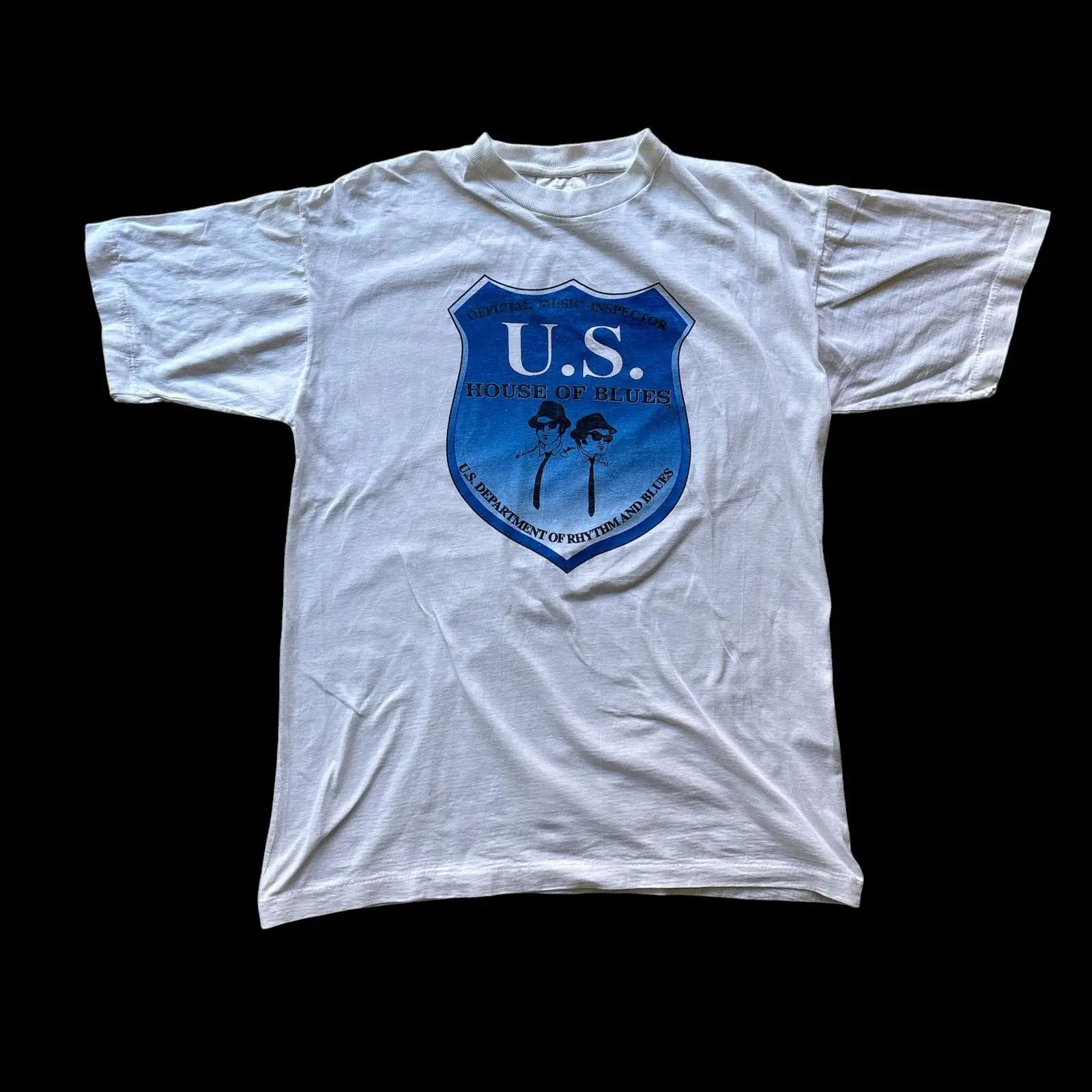 Mens Fashion In 1980S - เสื้อยืดวินเทจยุค 1980s House of Blues สไตล์วินเทจ