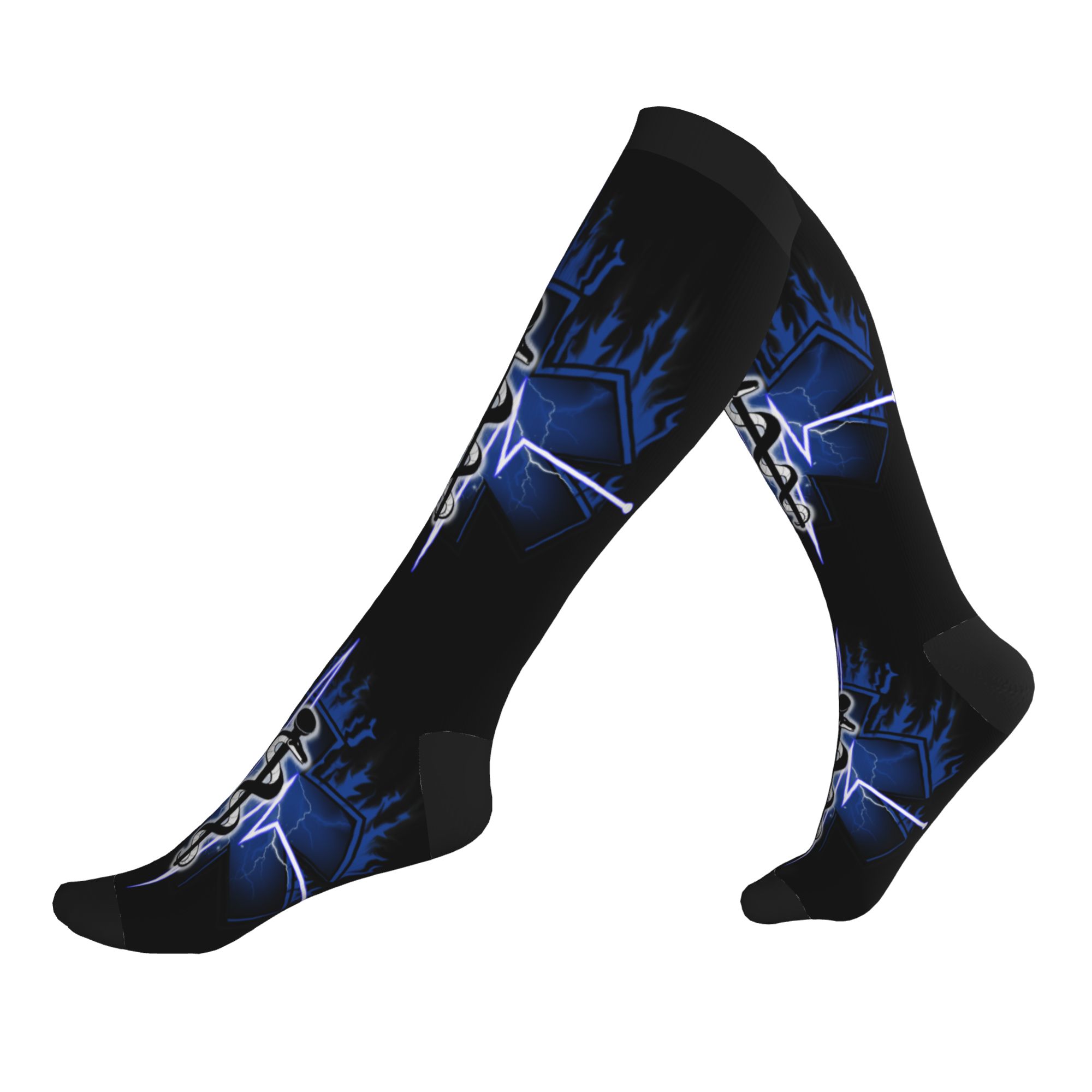 Men'S Fashion Logo - ถุงเท้าแฟชั่นลายโลโก้ Star Of Life สำหรับผู้หญิงและผู้ชาย ถุงเท้ากันหนาวพิมพ์ลาย