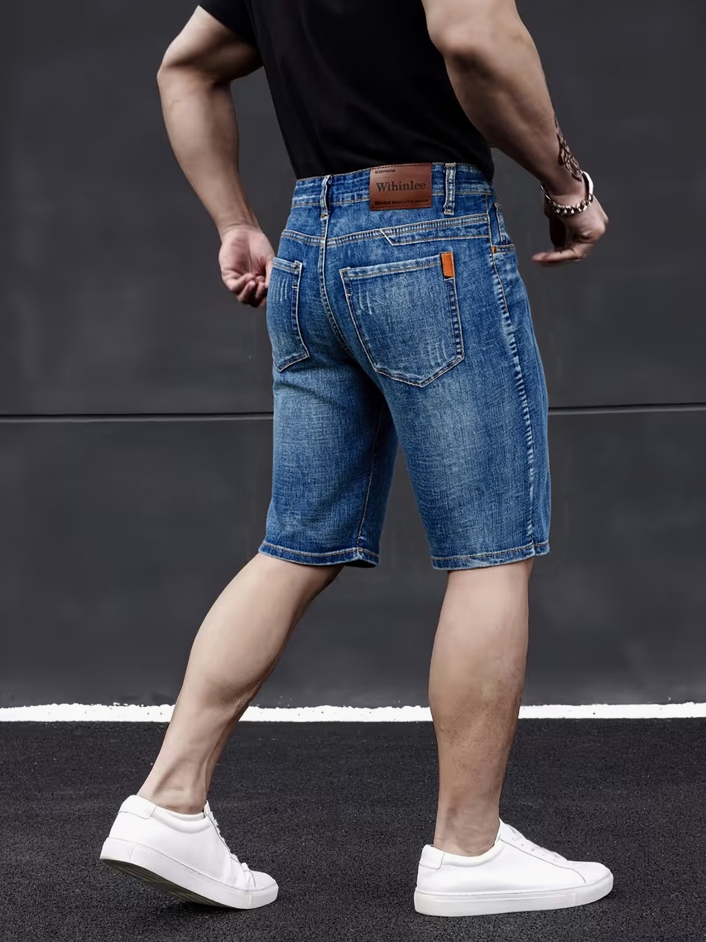 Men'S Fashion Linen Pants - วิธลี นิว บิสซิเนส เม็นส์ กางเกงยีนส์ลำลองทรงตรง ยืดได้