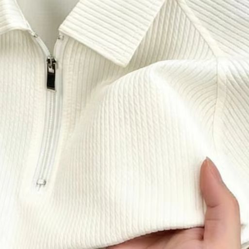 Mens Fashion Quarter Zip - เสื้อยืดซิปผู้ชายแฟชั่นปี 2026 ดีไซน์ซิปมินิมอล สไตล์ลำลอง สำหรับใส่ในชีวิตประจำวันและกิจกรรมกลางแจ้ง