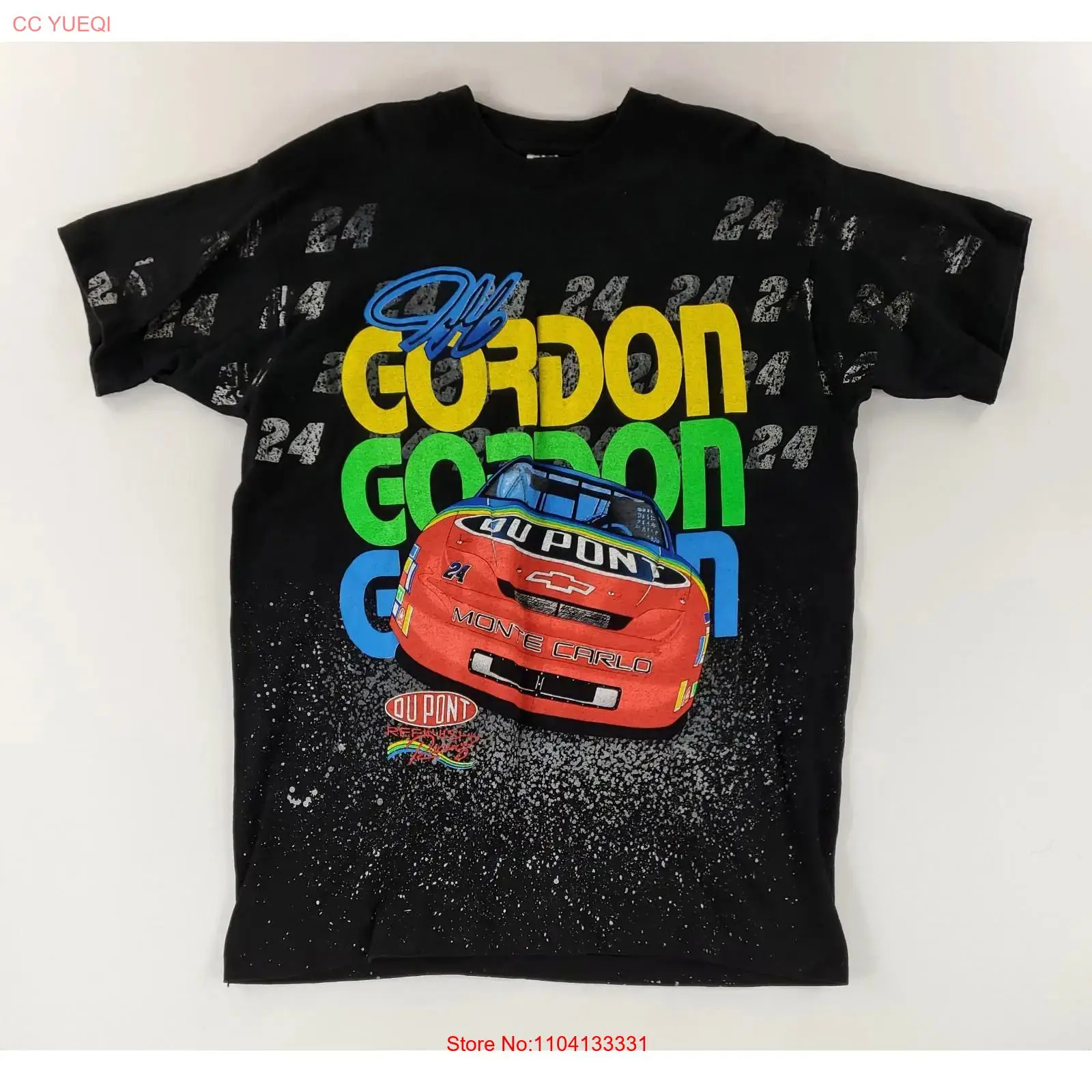 Mens Fashion In The 90S - เสื้อยืด Jeff Gordon VTG 90s AOP