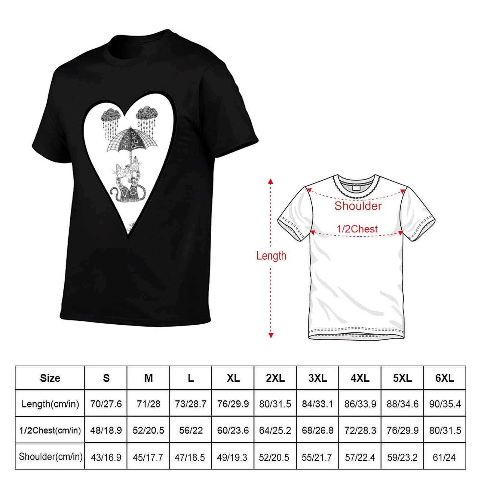 เสื้อยืดลายซีแอตเทิลคิตตี้ส์ใต - Men'S Fashion Umbrella บทวิจารณ์และราคา