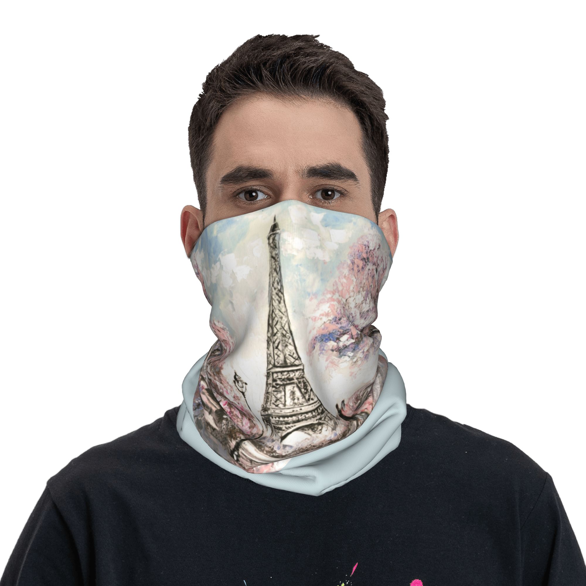 ผ้าพันคอปิดหน้าแบบกันลมลายหอไอ - Paris Men'S Fashion บทวิจารณ์และราคา