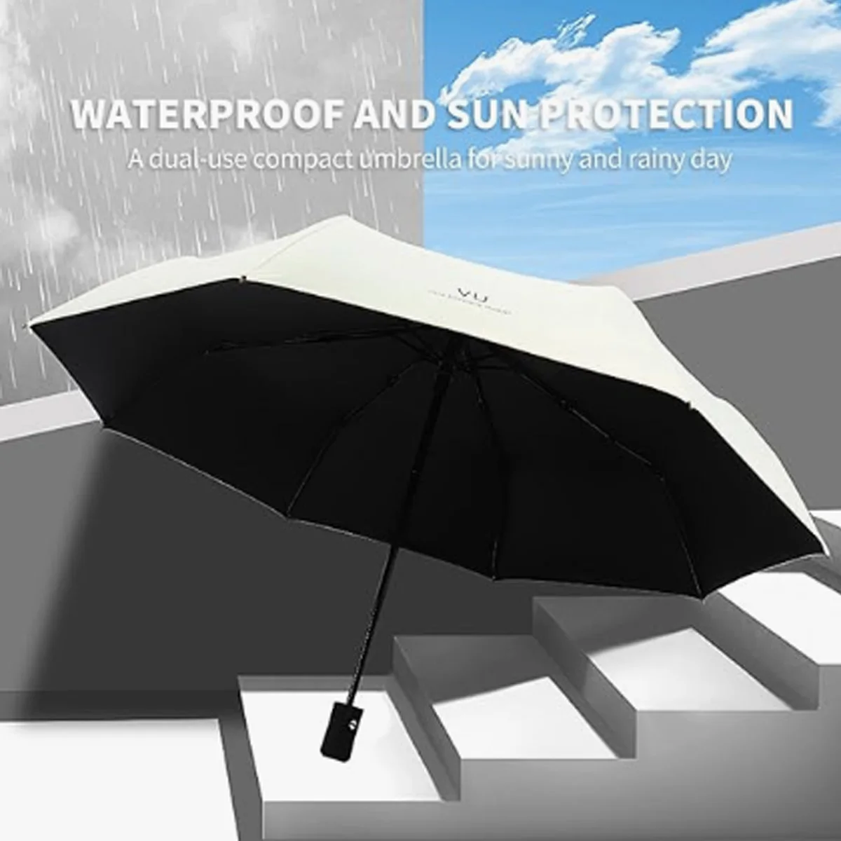ร่มพับขนาดเล็กกันแสง UV, ร่มกั - Men'S Fashion Umbrella บทวิจารณ์และราคา