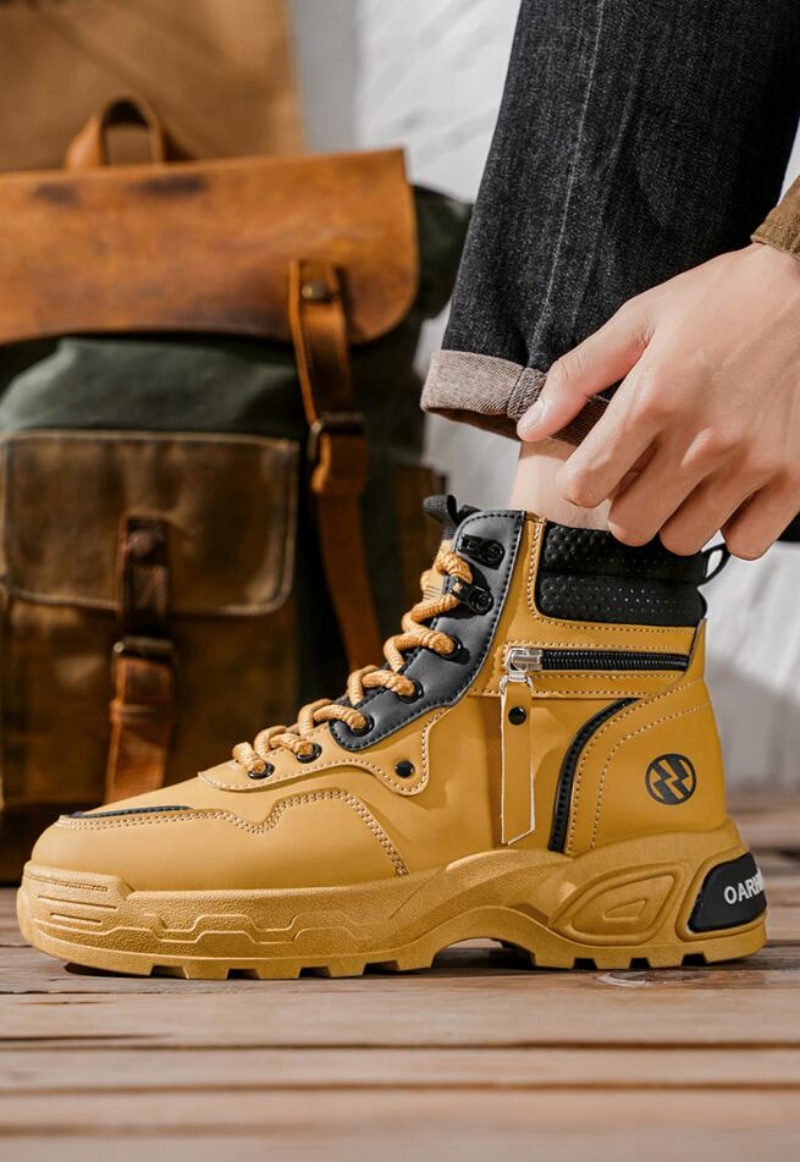 รองเท้าบูทผู้ชายฤดูใบไม้ผลิและ - Fashion Men'S Boots บทวิจารณ์และราคา
