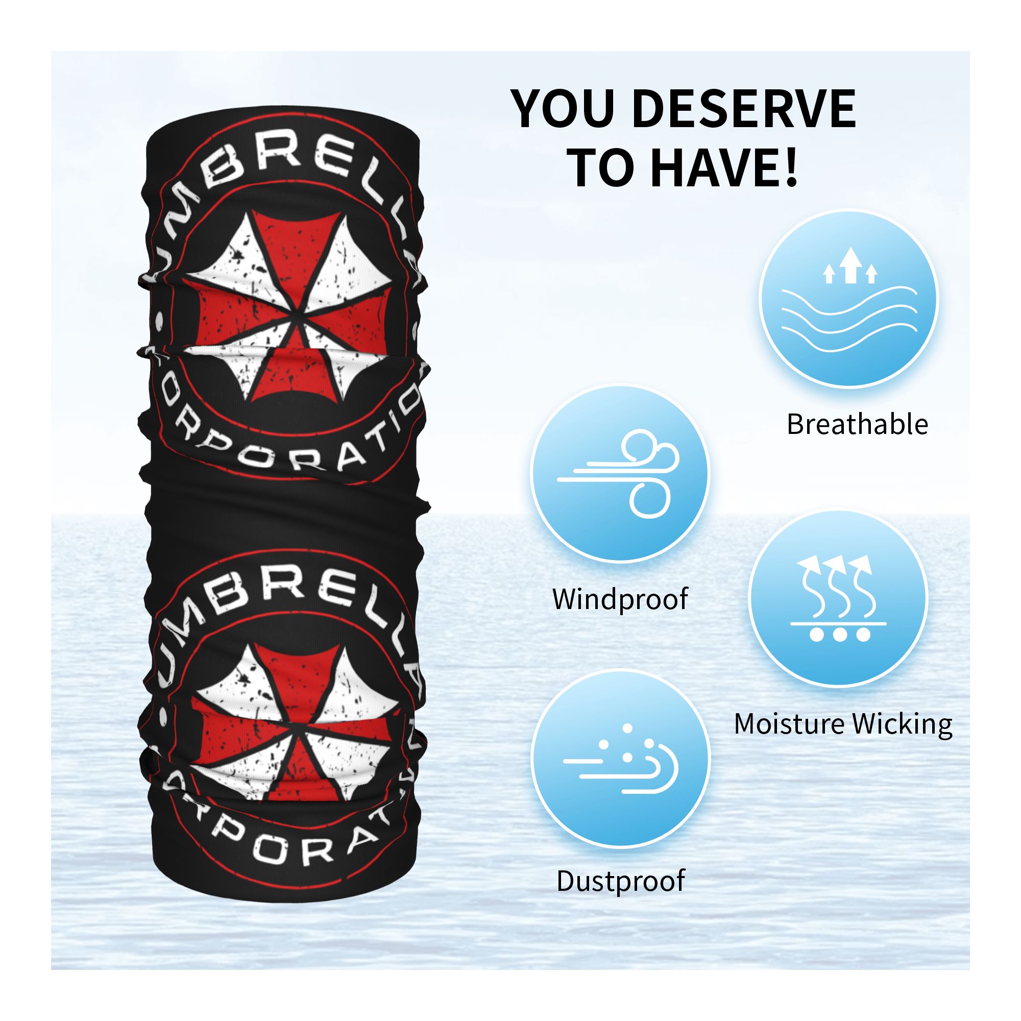 ผ้าพันคอ/ผ้าคลุมหน้า ลายเกม Re - Men'S Fashion Umbrella บทวิจารณ์และราคา