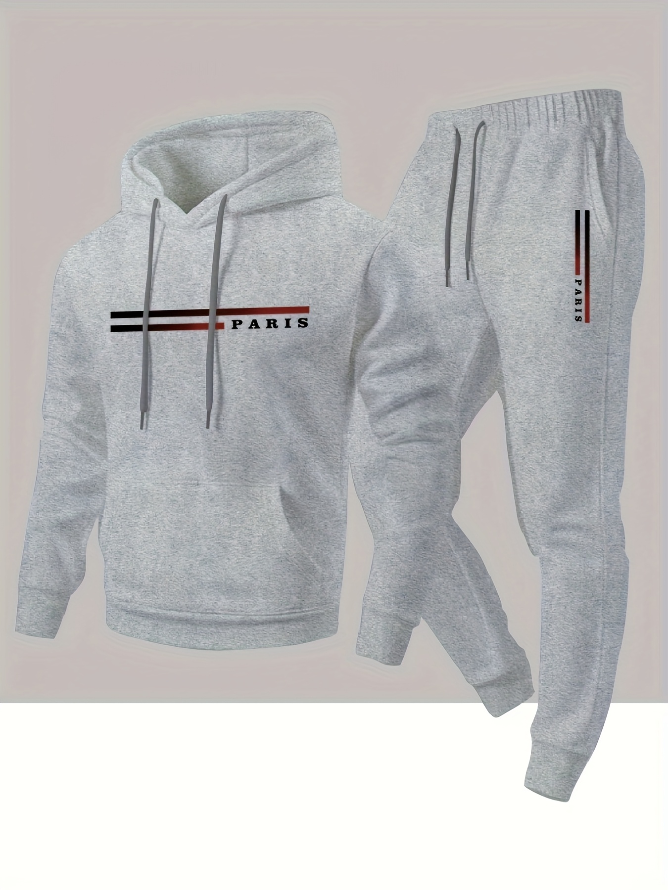 เสื้อฮู้ดและกางเกงลำลองลายพิมพ - Paris Men'S Fashion บทวิจารณ์และราคา