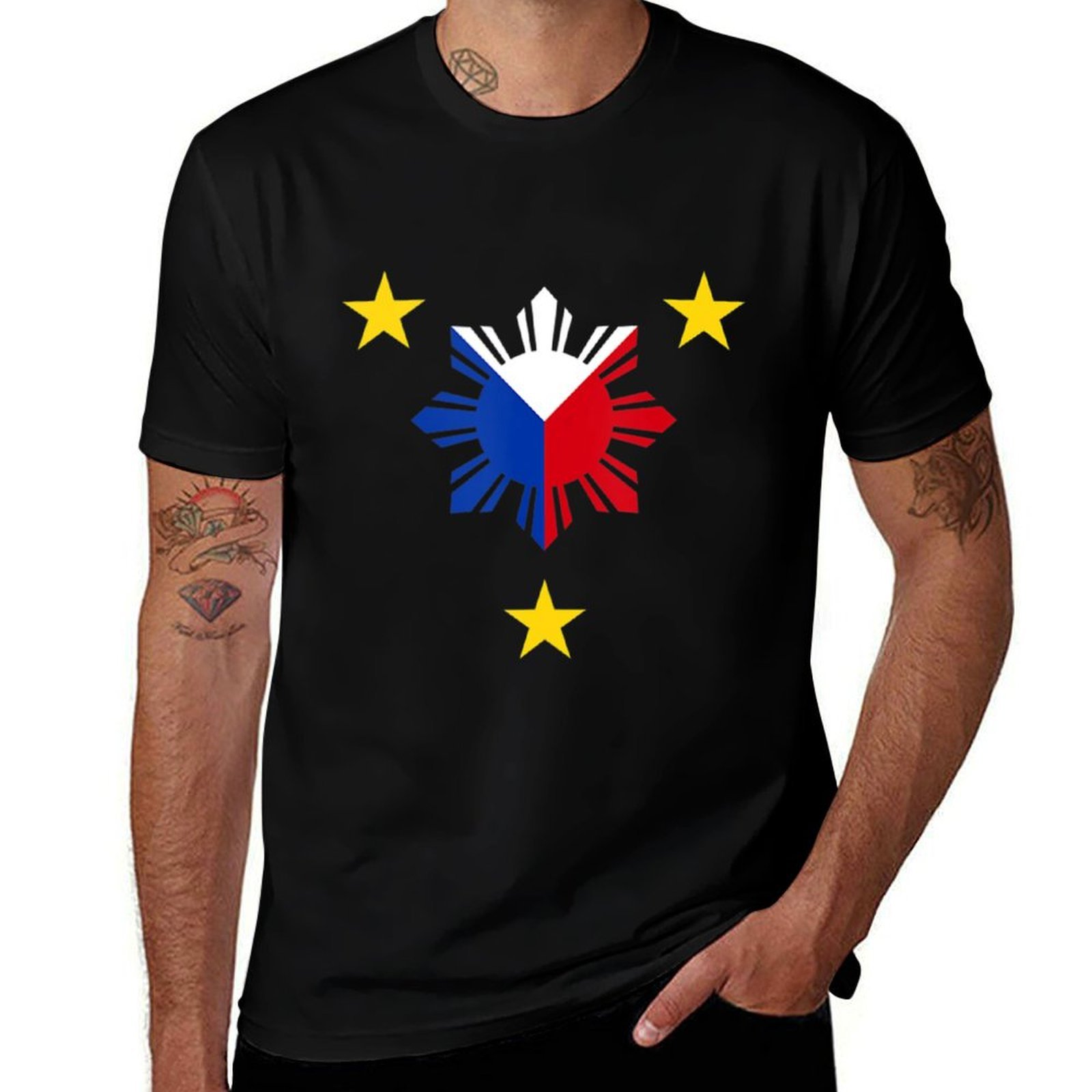 ธงชาติฟิลิปปินส์ - เสื้อยืดลาย - Men'S Fashion Philippines บทวิจารณ์และราคา