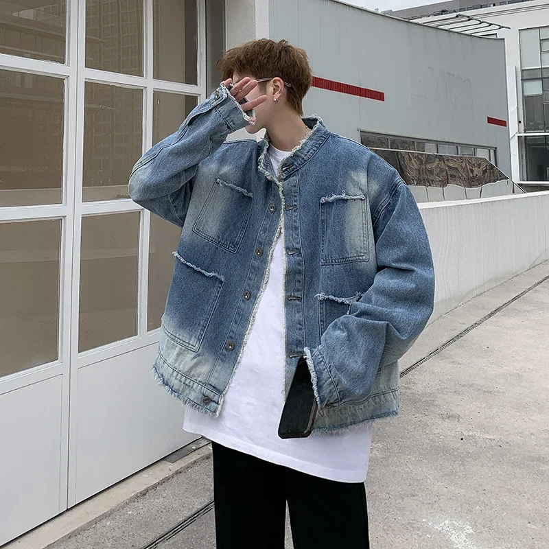 แจ็คเก็ตยีนส์สไตล์อเมริกันเรโท - Men'S Fashion Linen Pants บทวิจารณ์และราคา