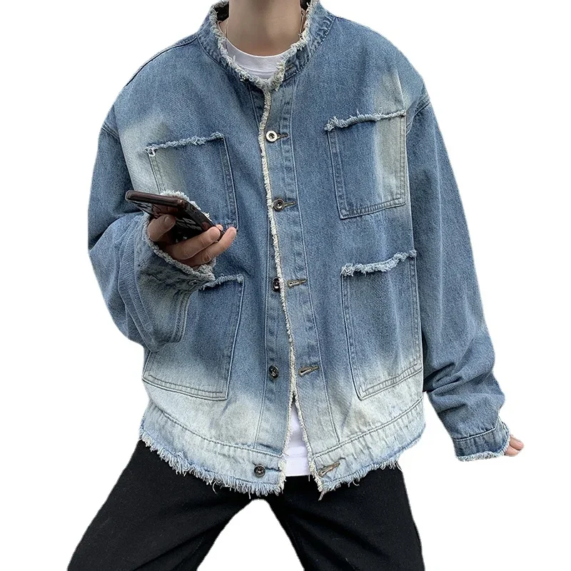 แจ็คเก็ตยีนส์สไตล์อเมริกันเรโท - Men'S Fashion Linen Pants บทวิจารณ์และราคา
