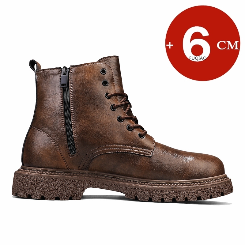 รองเท้าบูทเพิ่มความสูง 6 ซม. ส - Fashion Men'S Boots บทวิจารณ์และราคา