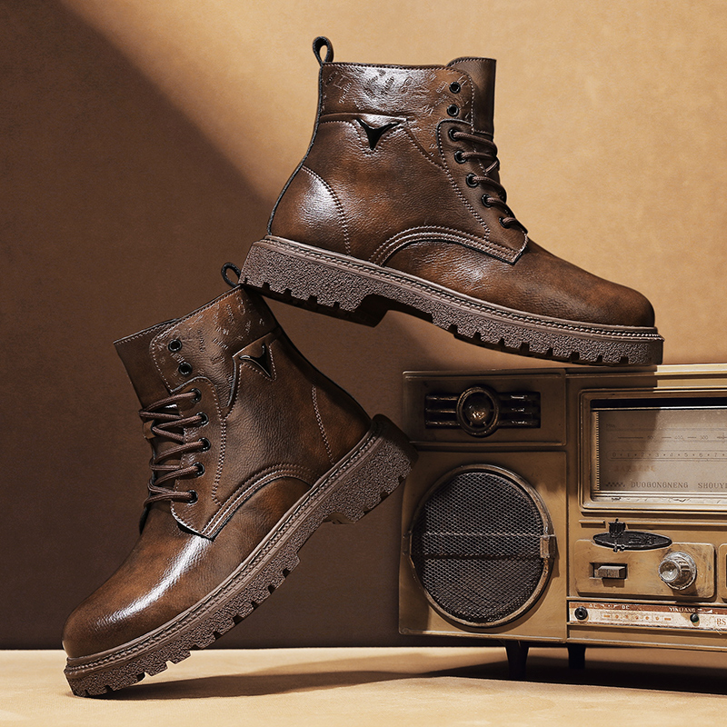รองเท้าบูทเพิ่มความสูง 6 ซม. ส - Fashion Men'S Boots บทวิจารณ์และราคา