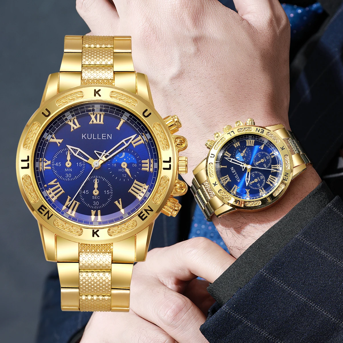 นาฬิกาข้อมือผู้ชายแบบสุ่ม 1 ชิ - Mens Fashion Watch บทวิจารณ์และราคา
