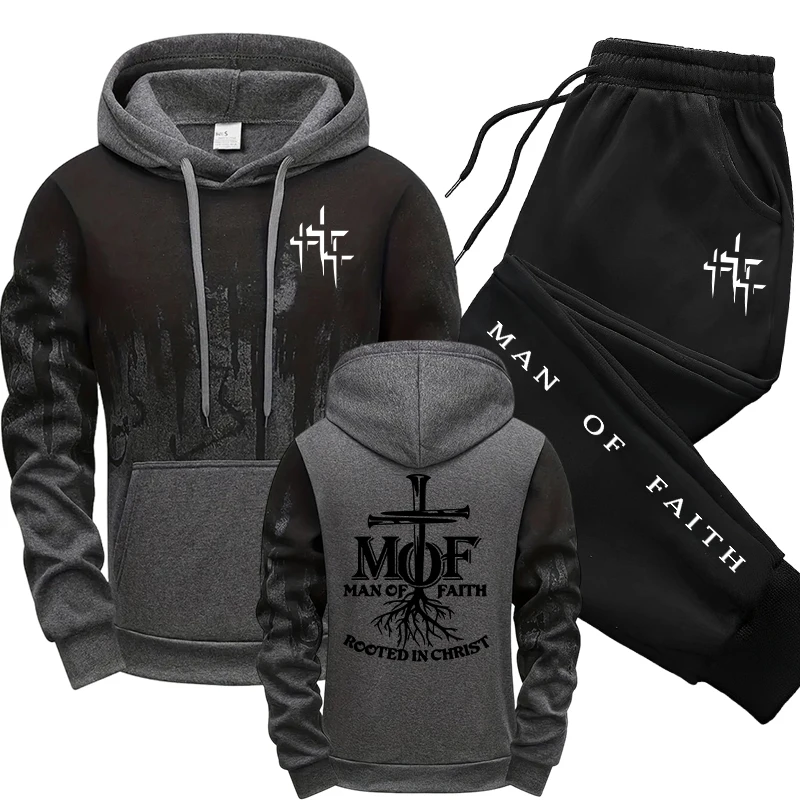 ชุดวอร์มผู้ชาย Man of Faith เส - Men'S Fashion Outfits 2026 บทวิจารณ์และราคา