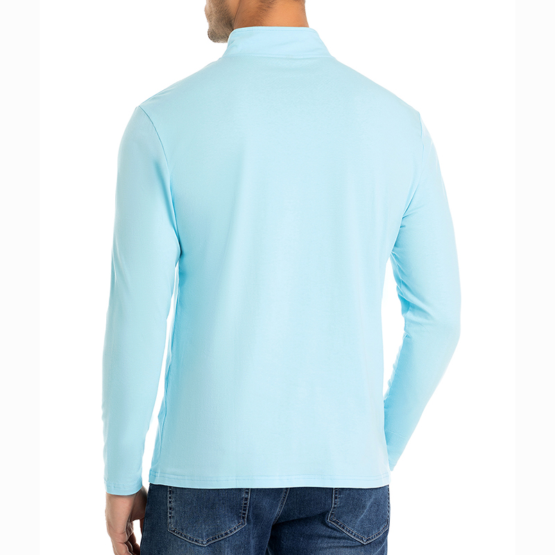 เสื้อเชิ้ตแขนยาวผู้ชายแบบซิป 1 - Mens Fashion Quarter Zip บทวิจารณ์และราคา