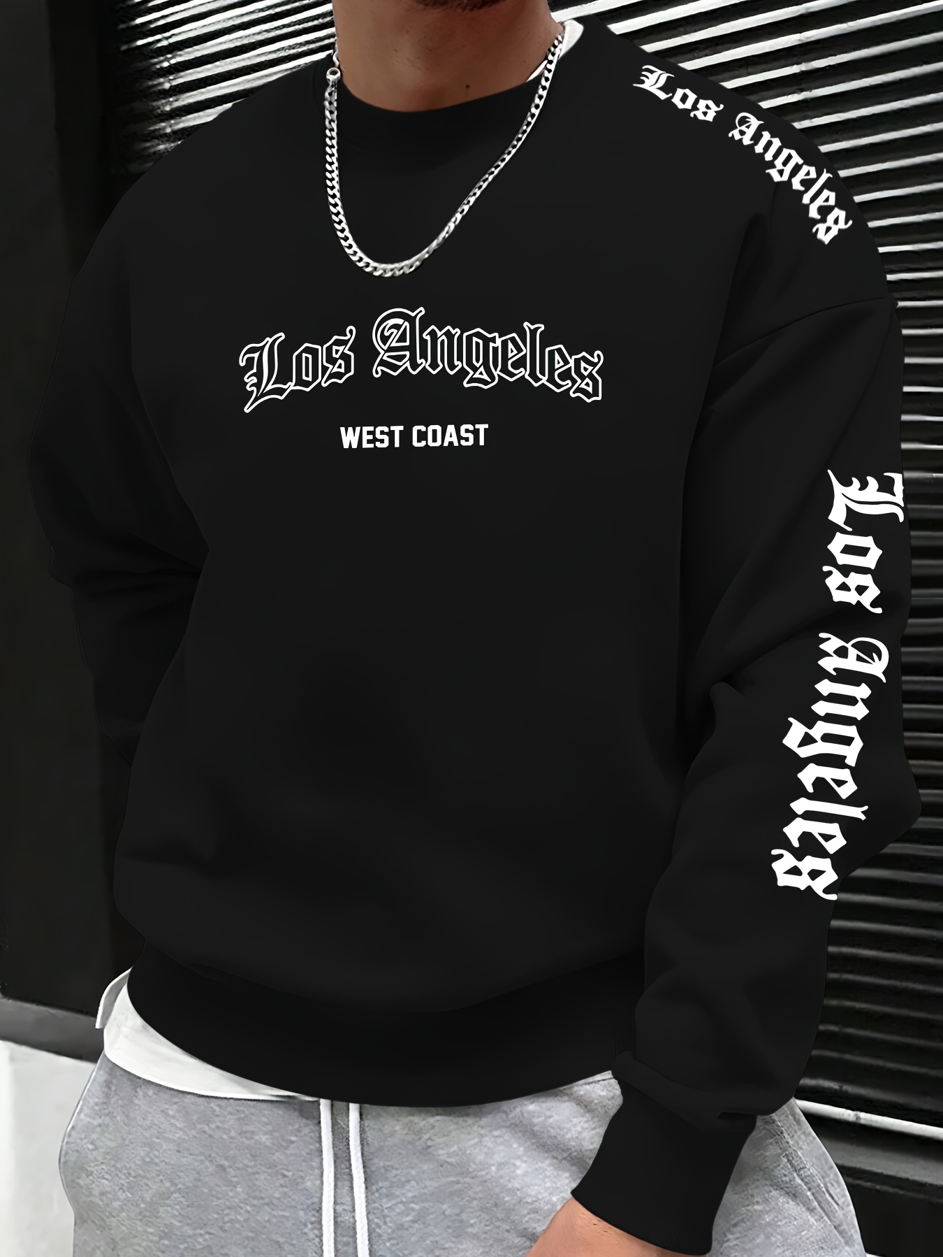 เสื้อสเวตเตอร์คอกลมพิมพ์ลายตัว - Men'S Spring Fashion บทวิจารณ์และราคา