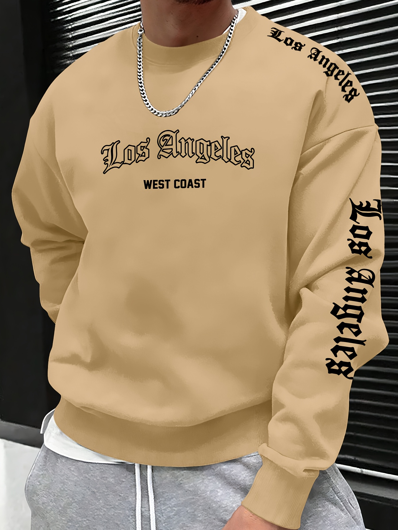 เสื้อสเวตเตอร์คอกลมพิมพ์ลายตัว - Men'S Spring Fashion บทวิจารณ์และราคา