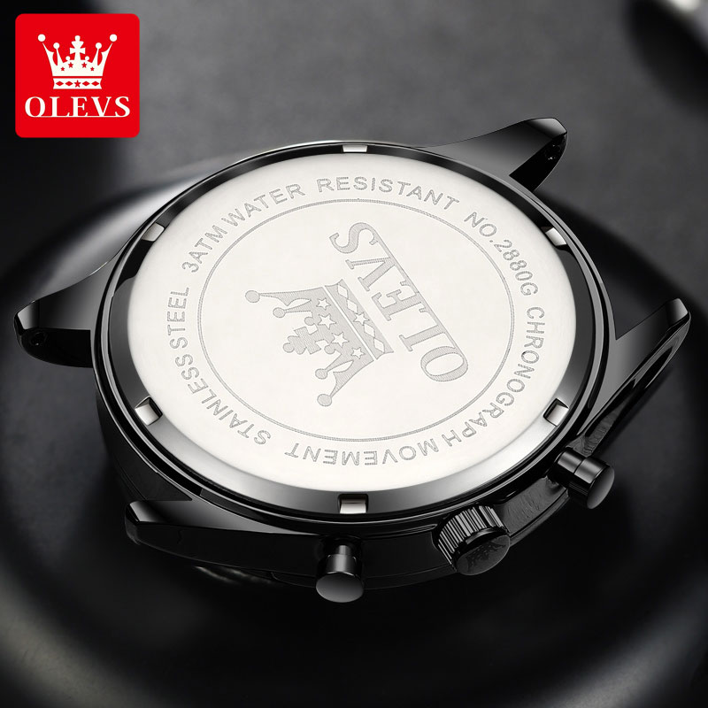 OLEVS 2880 นาฬิกาแฟชั่นลำลองสำ - Mens Fashion Watch บทวิจารณ์และราคา