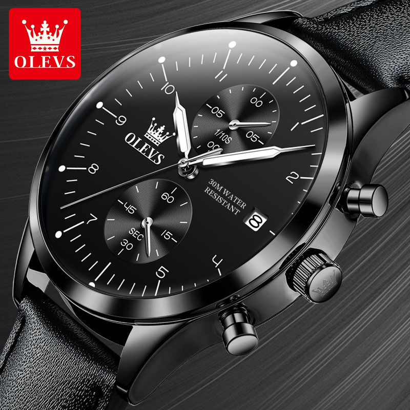 OLEVS 2880 นาฬิกาแฟชั่นลำลองสำ - Mens Fashion Watch บทวิจารณ์และราคา