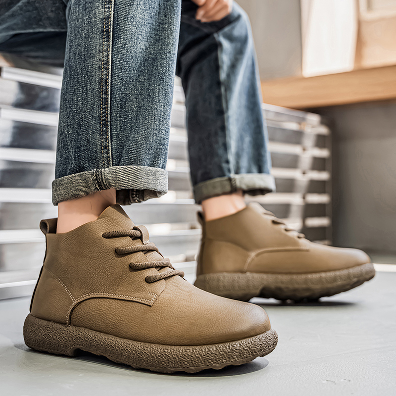 รองเท้าบูทข้อเท้าผู้ชาย รองเท้ - Fashion Men'S Boots บทวิจารณ์และราคา