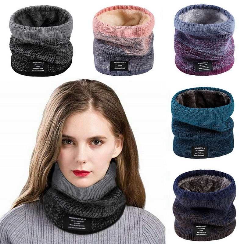 ฤดูหนาวผู้หญิงผู้ชายถัก Gradie - Men Scarf Wool บทวิจารณ์และราคา