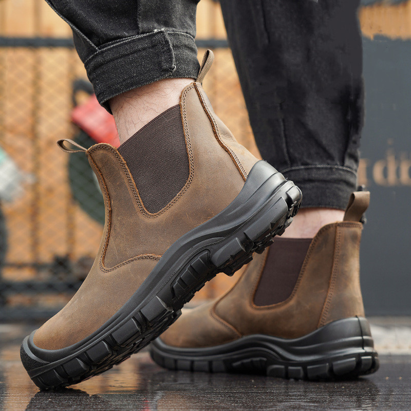 ผู้ชายขนาดใหญ่แฟชั่น Steel Toe - Fashion Men'S Boots บทวิจารณ์และราคา
