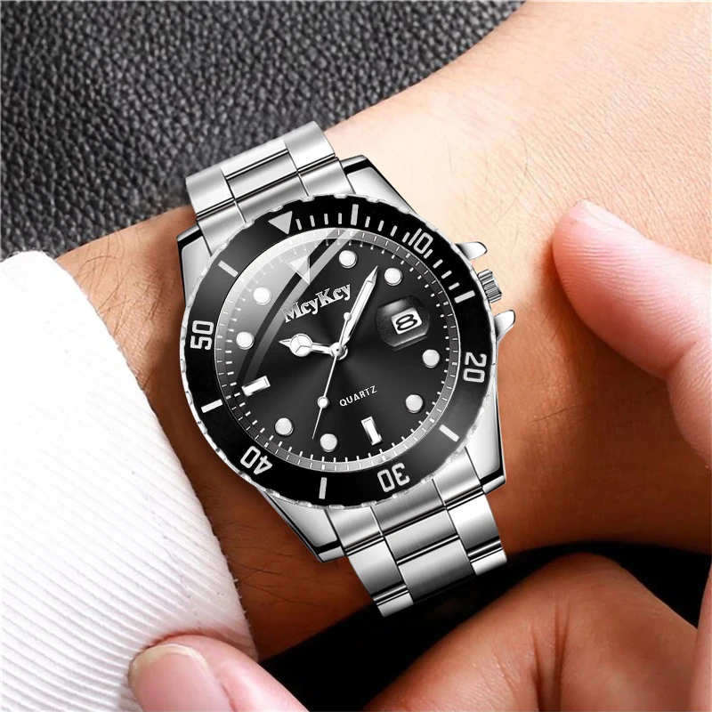 นาฬิกาข้อมือเซอร์ไพรส์แบบสุ่ม  - Mens Fashion Watch บทวิจารณ์และราคา