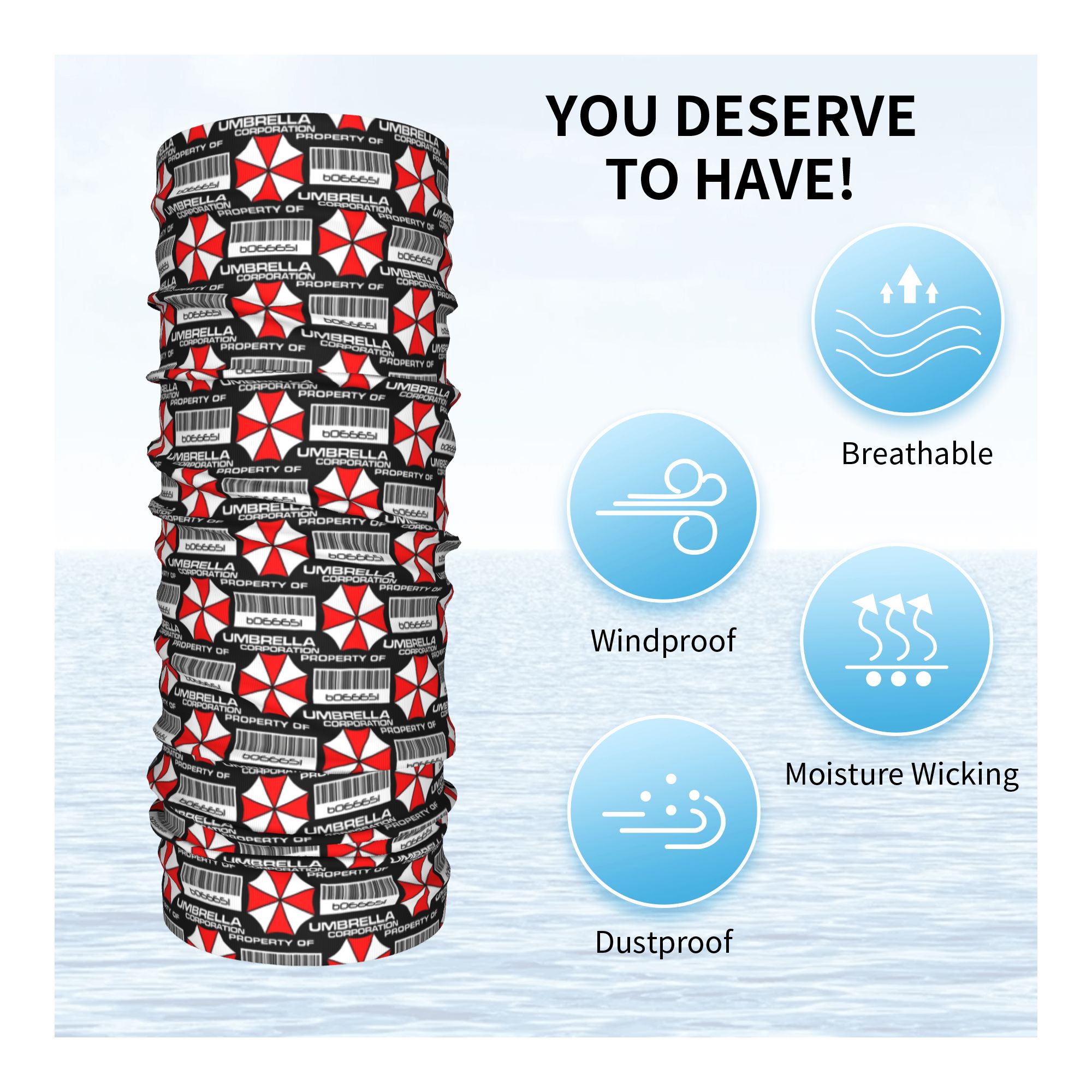 ผ้าพันคอ/ผ้าคลุมหน้า ลายเกม Re - Men'S Fashion Umbrella บทวิจารณ์และราคา
