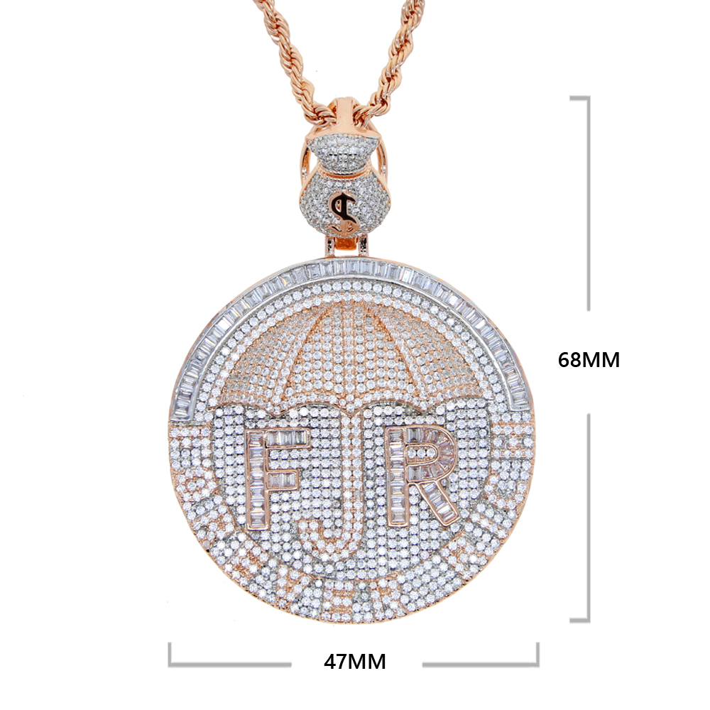 Iced Out Bling CZ Letter Forev - Men'S Fashion Umbrella บทวิจารณ์และราคา