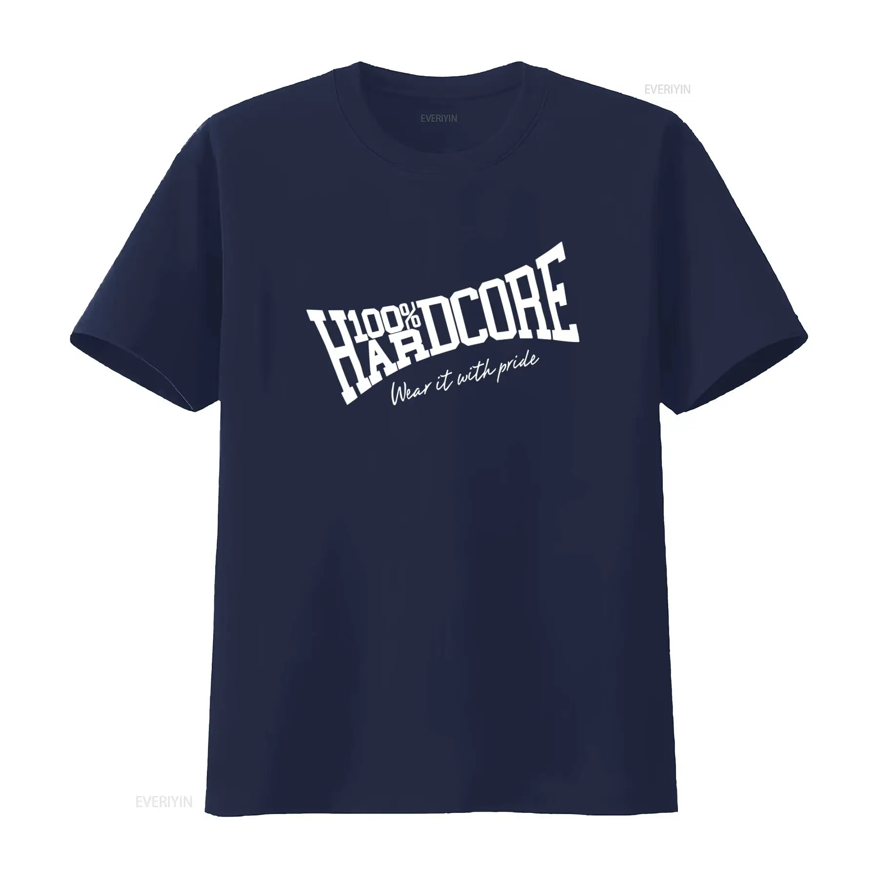 เสื้อยืดผู้ชาย 100 HARDCORE รุ - Men'S Fashion Logo บทวิจารณ์และราคา