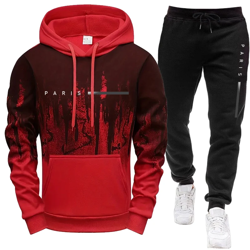 ชุดเซ็ตผู้ชาย/เสื้อฮู้ด/กางเกง - Paris Men'S Fashion บทวิจารณ์และราคา