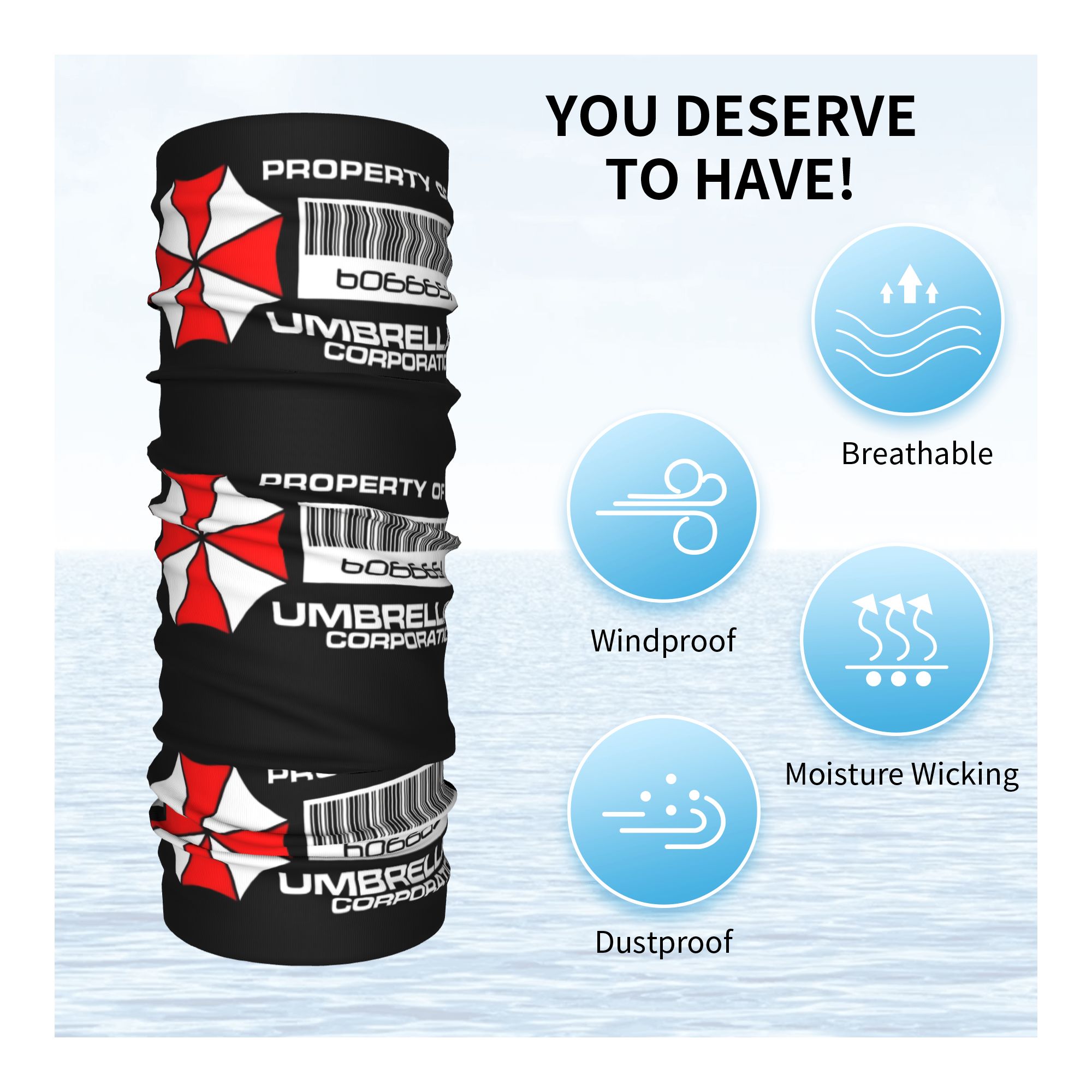 ผ้าพันคอป้องกันแสงยูวีลายเกม R - Men'S Fashion Umbrella บทวิจารณ์และราคา