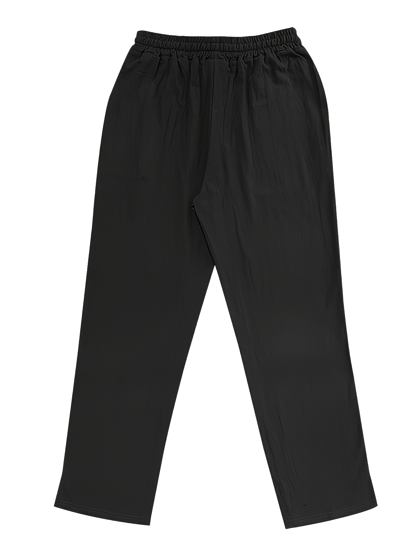 กางเกงผ้าฝ้ายลินินสีพื้นสำหรับ - Men'S Fashion Linen Pants บทวิจารณ์และราคา