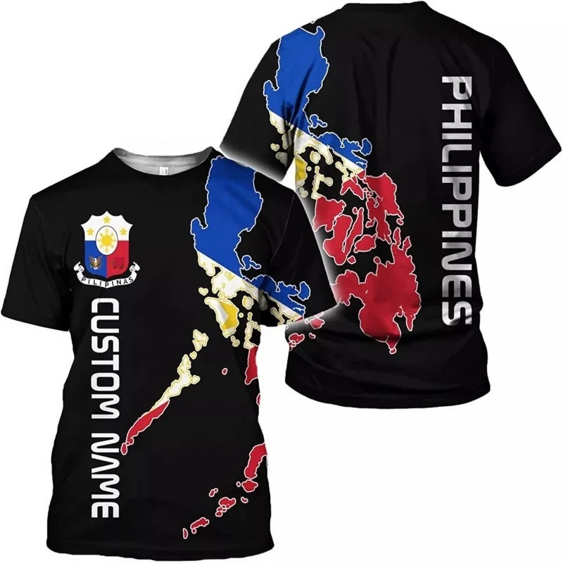 3D พิมพ์ลายธงชาติฟิลิปปินส์แบบ - Men'S Fashion Philippines บทวิจารณ์และราคา