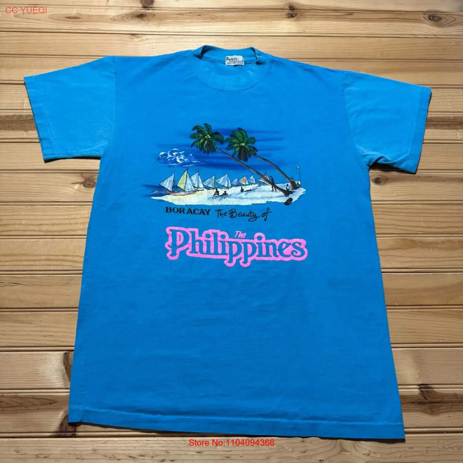 เสื้อยืดวินเทจยุค 80 โบราไค ฟิ - Men'S Fashion Philippines บทวิจารณ์และราคา