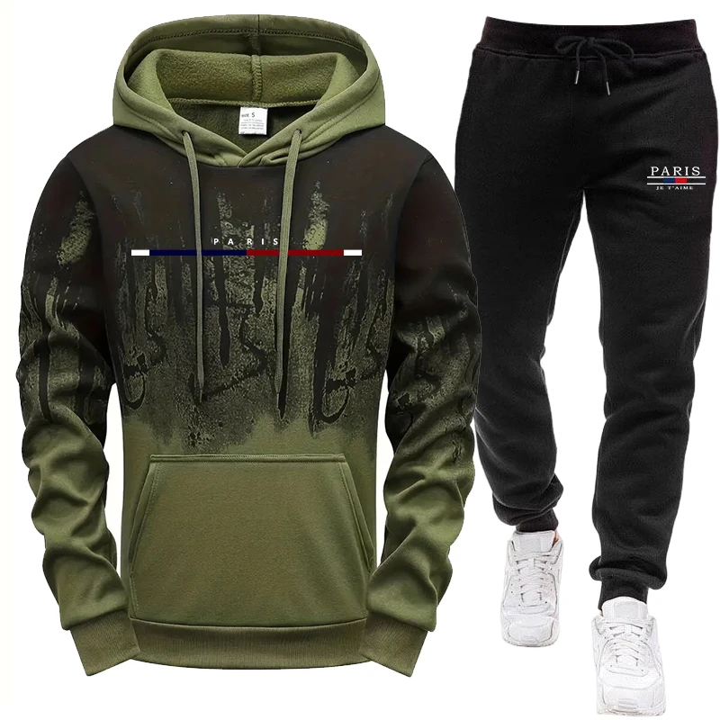 ชุดผู้ชาย/เสื้อฮู้ด/กางเกง ชุด - Paris Men'S Fashion บทวิจารณ์และราคา