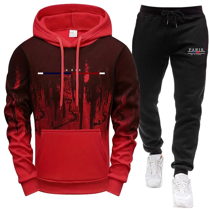 ชุดผู้ชาย/เสื้อฮู้ด/กางเกง ชุด - Paris Men'S Fashion บทวิจารณ์และราคา