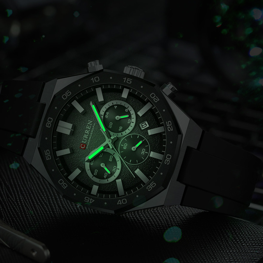 นาฬิกาข้อมือแฟชั่นลำลองสำหรับผ - Mens Fashion Watch บทวิจารณ์และราคา