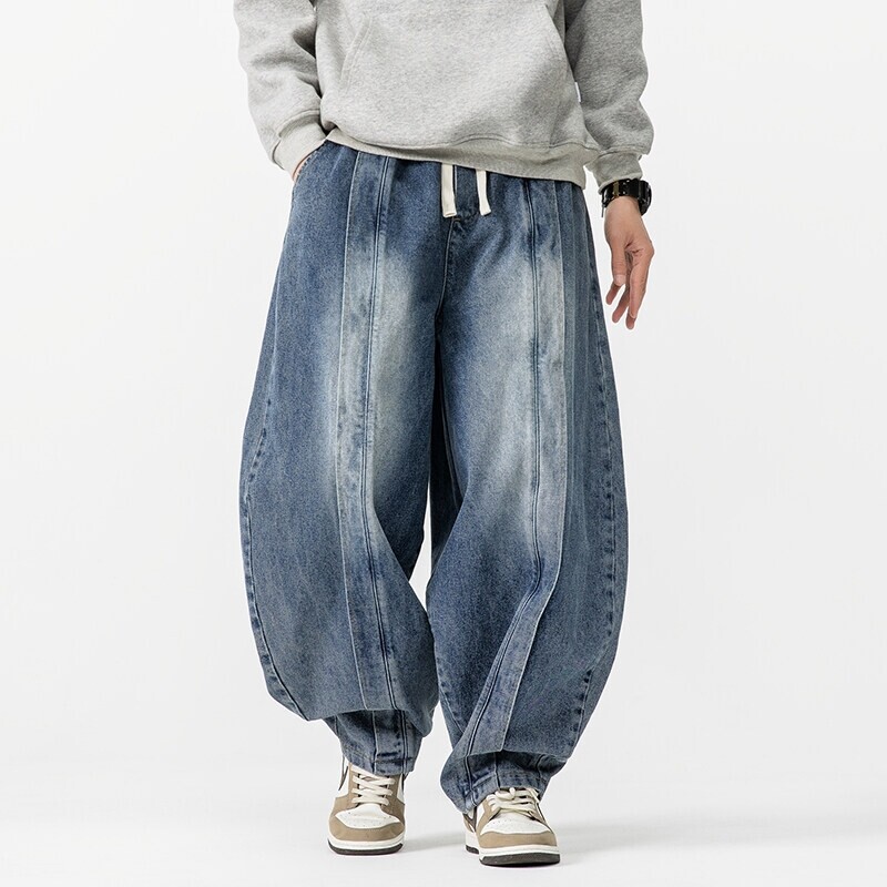 2025 ใหม่VINTAGE Haremกางเกงหล - Men'S Fashion Linen Pants บทวิจารณ์และราคา