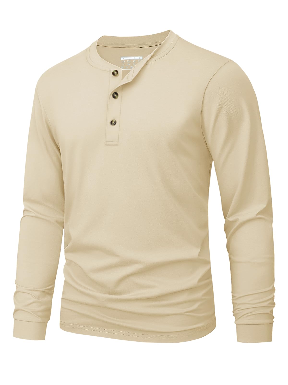 เสื้อยืดเฮนลีย์ผู้ชาย สีพื้นเร - Men'S Spring Fashion บทวิจารณ์และราคา