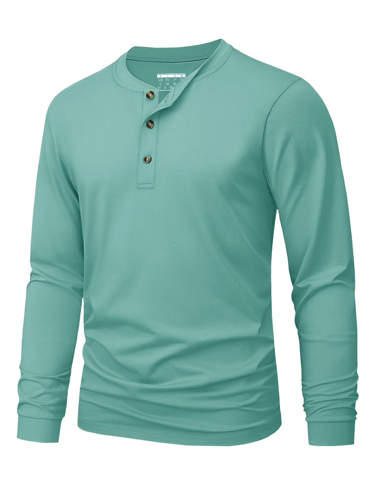 เสื้อยืดเฮนลีย์ผู้ชาย สีพื้นเร - Men'S Spring Fashion บทวิจารณ์และราคา