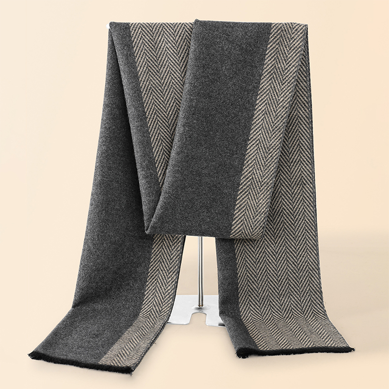 ผ้าพันคอผู้ชายสุดหรูสำหรับฤดูห - Men Scarf Wool บทวิจารณ์และราคา