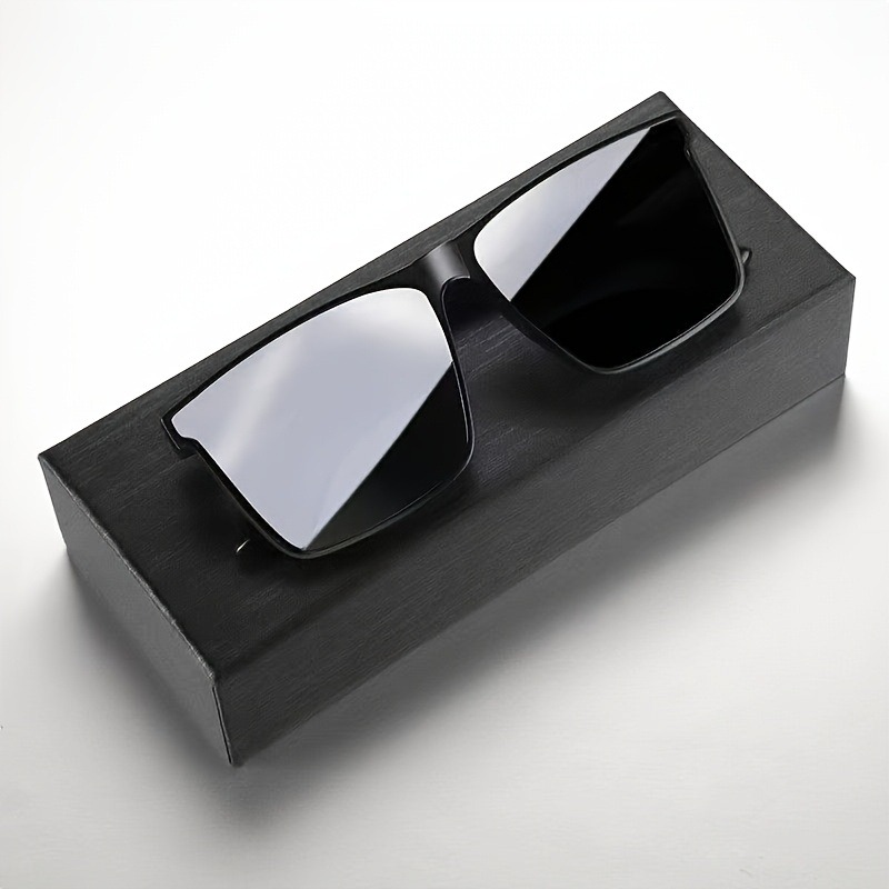 แว่นตาแฟชั่นทรงสี่เหลี่ยมสีดำเ - Men Fashion Photography บทวิจารณ์และราคา