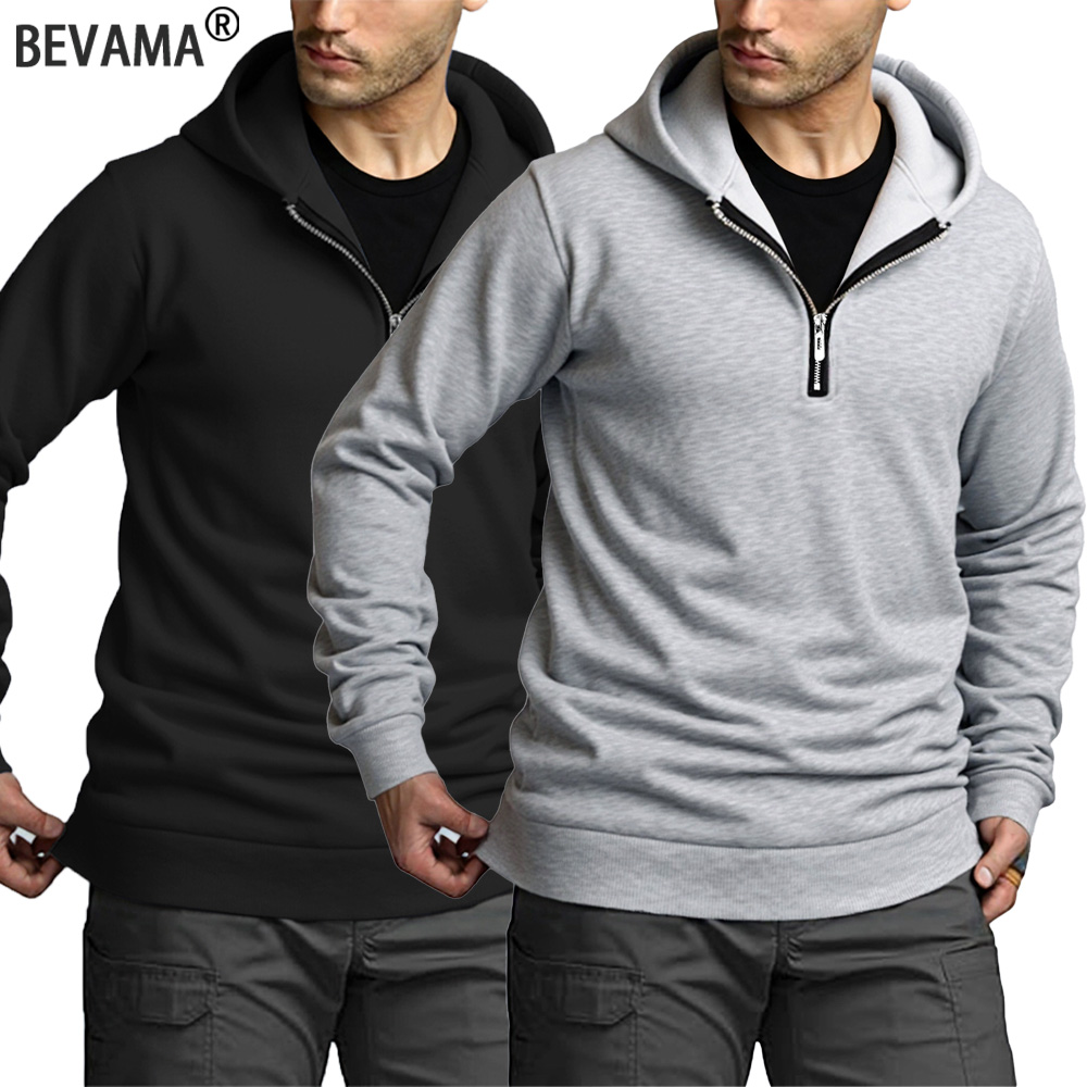เสื้อฮู้ดซิปหนึ่งในสี่สำหรับผู - Mens Fashion Quarter Zip บทวิจารณ์และราคา