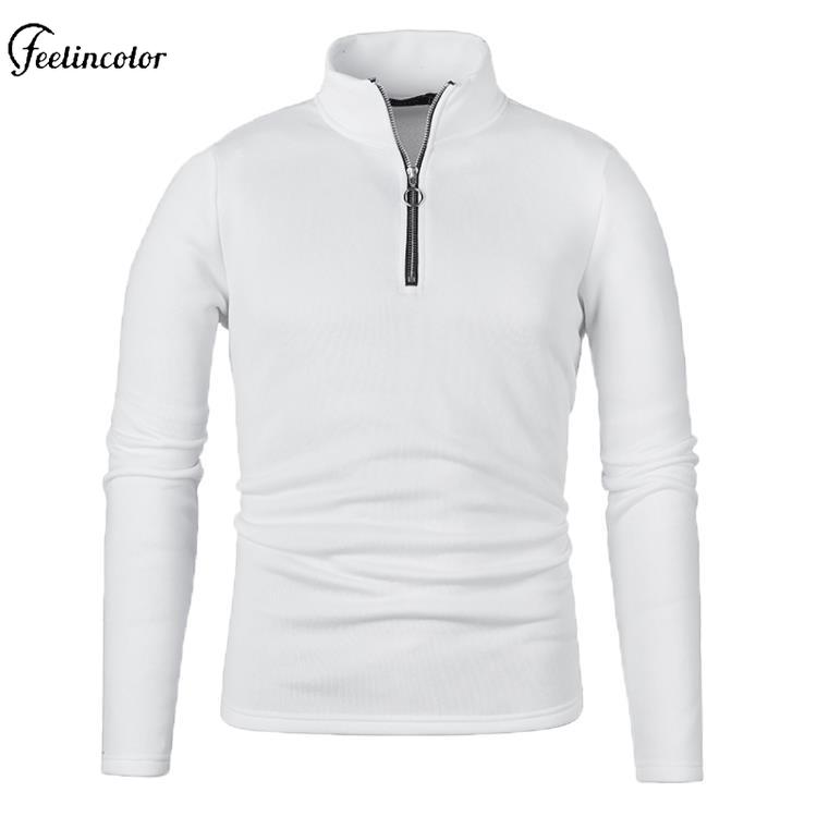 เสื้อสเวตเชิ้ตคอเต่าแบบซิป 1/4 - Mens Fashion Quarter Zip บทวิจารณ์และราคา